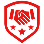Privacy handshake shield icon Payam Data Recovery