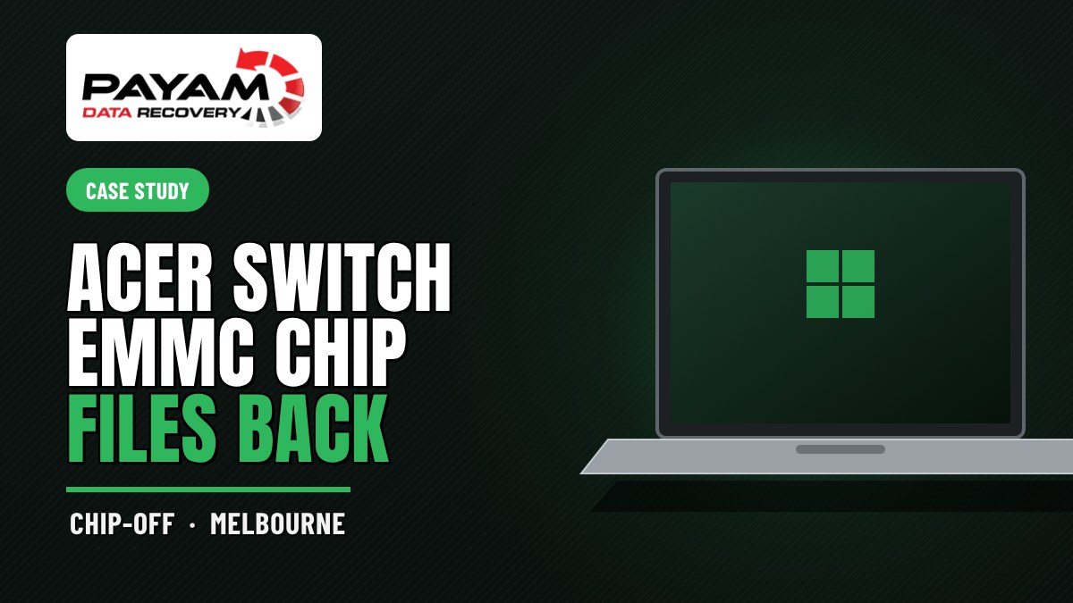 Case study graphic: Acer Switch eMMC Chip, Files Back