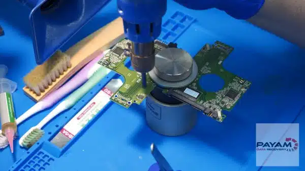 Hard drive PCB damage file retrieval with ROM chip swap at Payam Sydney