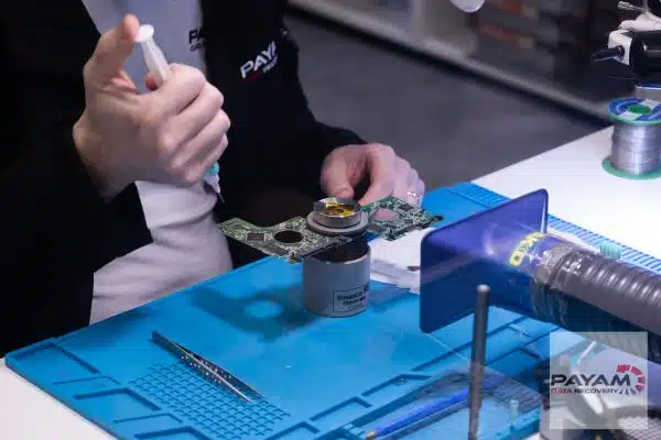 Hard drive PCB repair case study in Brisbane by Payam Data Recovery technician