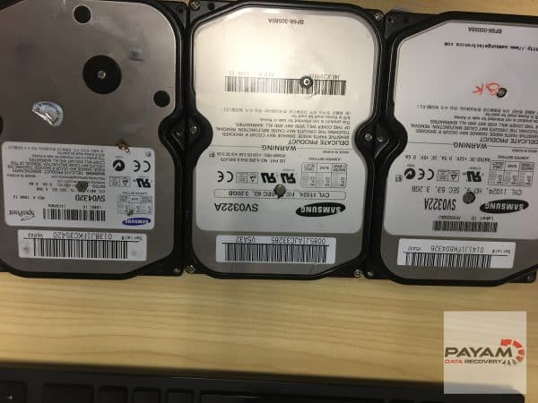 Samsung 3.5-inch hard drive serviced by Payam Data Recovery for expert hard drive data recovery in Perth.