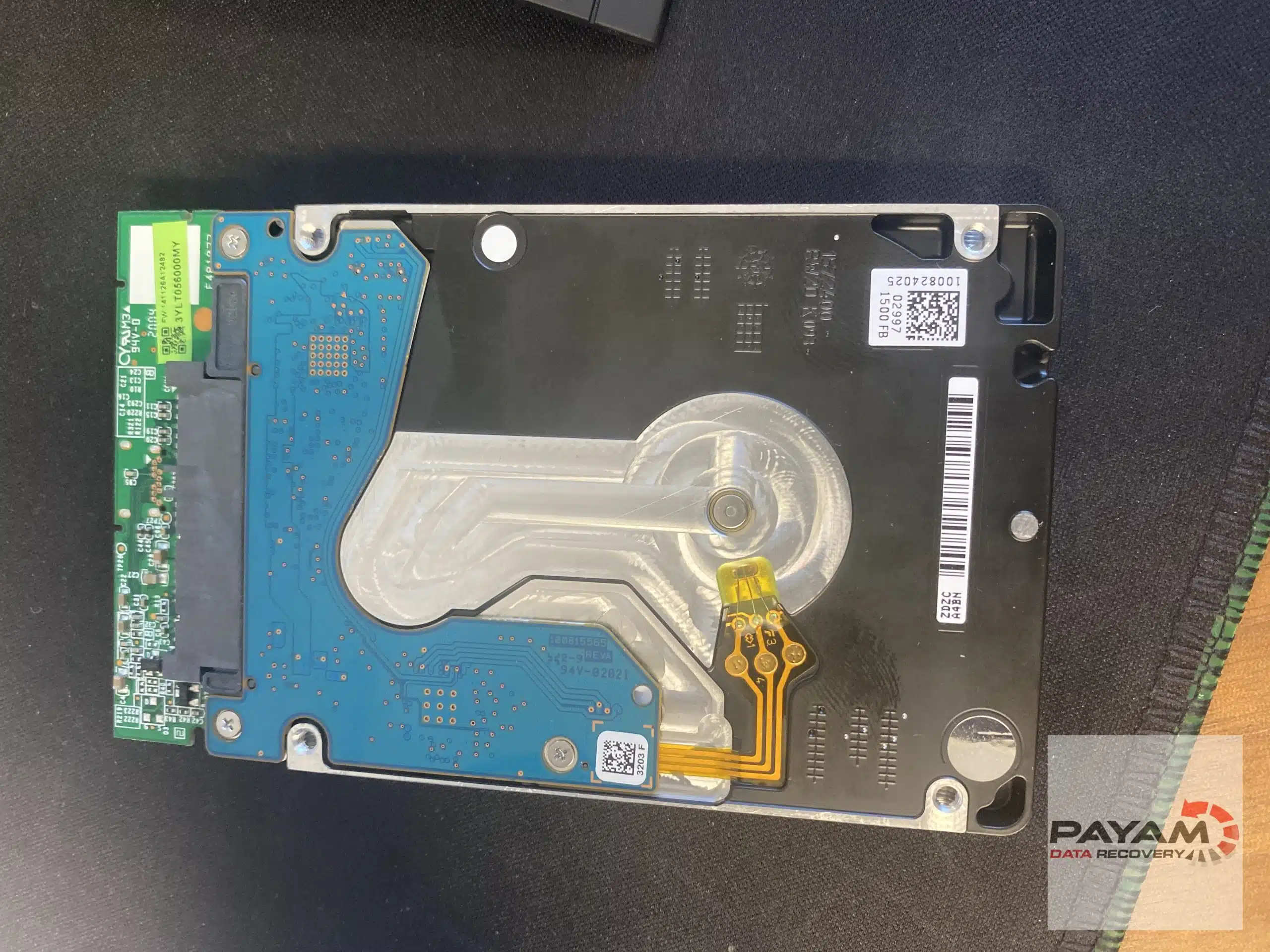 2TB Rosewood external hard drive with USB bridge for reliable hard drive data recovery by Payam Data Recovery in Sydney