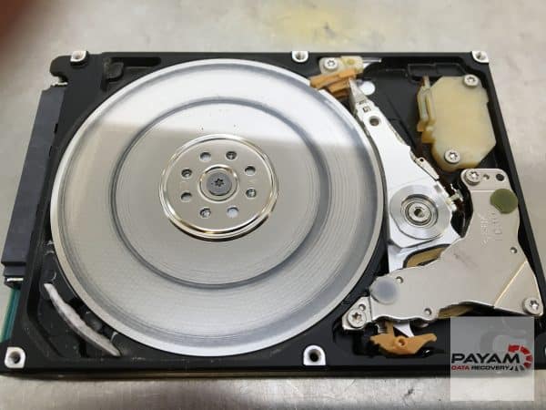 scratched hard drive platter data recovery Australia at Payam lab
