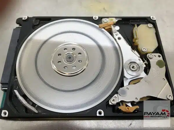 scratched hard drive platter data recovery Australia at Payam lab
