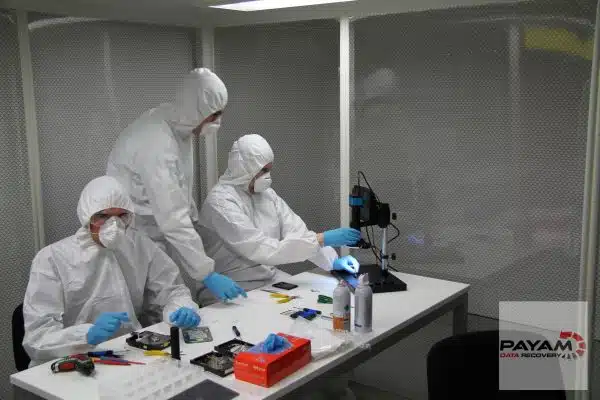 DVR internal hard drive head failure case study cleanroom recovery