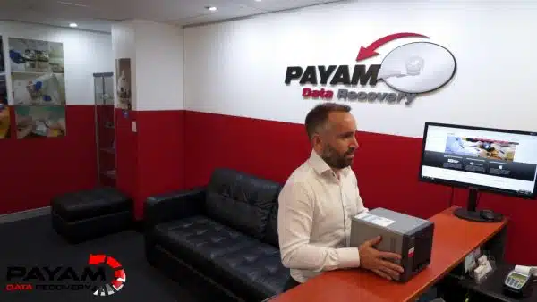 QNAP NAS data recovery case study: 4-drive Seagate Barracuda ST8000DM004 8TB RAID 6 array recovered with a DeepSpar drive clone at Payam Data Recovery's Rhodes lab in New South Wales