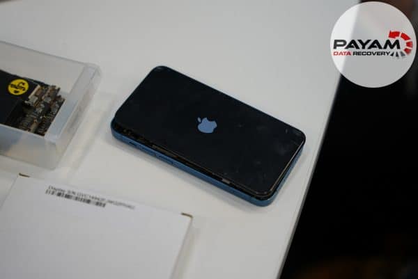 Repaired iPhone restored by Payam Data Recovery, Melbourne’s experts in iPhone data recovery and repair.
