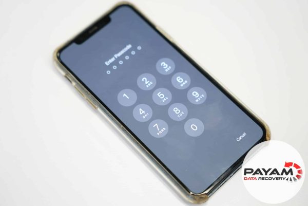 iPhone X data recovery case study showing logic board repair