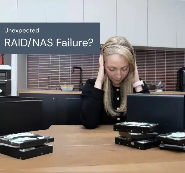 RAID 5 dual drive failure data recovery Sydney lab at Payam
