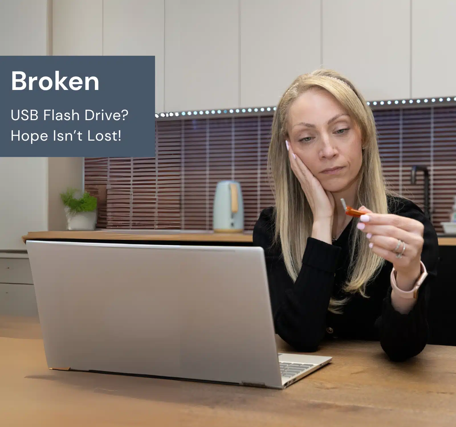 Broken USB flash drive at Payam Data Recovery Melbourne, prepared for expert USB data recovery and chip-level repair.