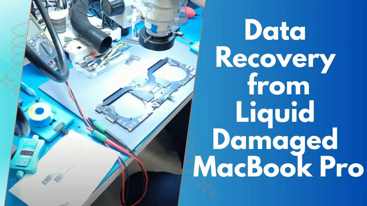 Data Recovery from liquid damaged MacBook Pro