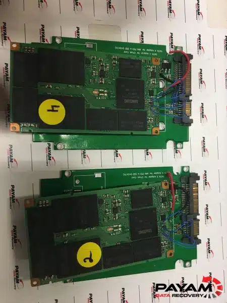 Failed SSD data recovery specialists at Payam Data Recovery Perth examining different SSD types