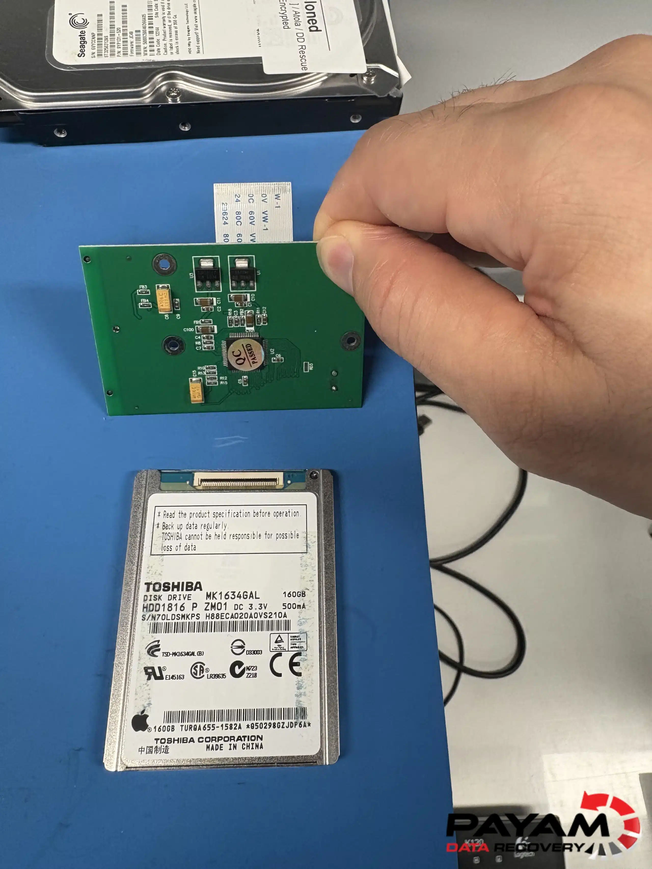 Toshiba camcorder 1.8-inch Zip drive data recovery at Payam Data Recovery in Sydney, restoring files from damaged Zip drives.