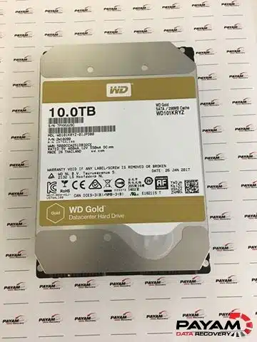Two Western Digital drives being cloned during RAID 0 data recovery