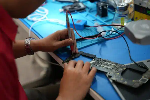 MacBook motherboard repair at Payam Data Recovery in Sydney, restoring functionality and recovering data from damaged boards.