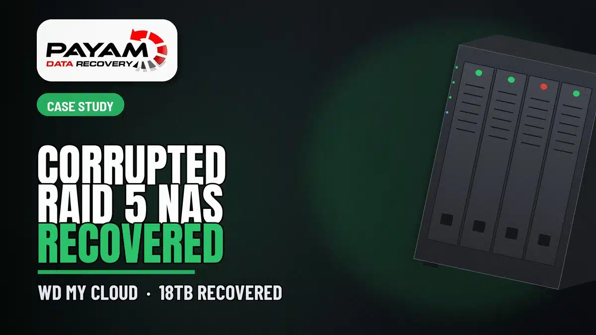 WD My Cloud RAID 5 Data Recovery: 18TB Rebuilt for an Overseas Client